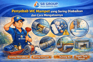 Penyebab WC Mampet yang Sering Diabaikan dan Cara Mengatasinya